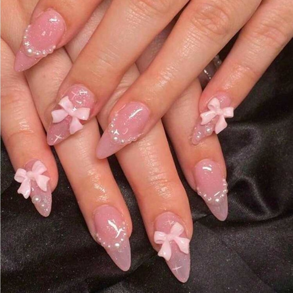 Pink Aurora Nails NWT